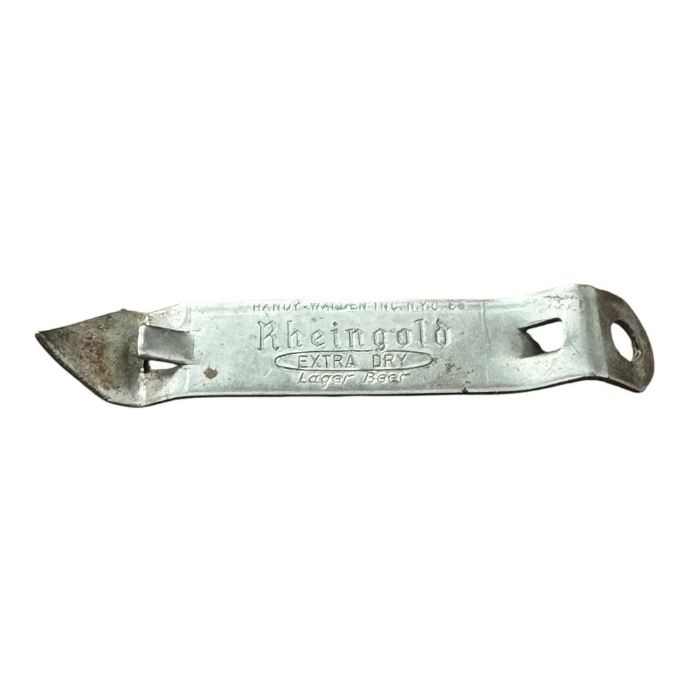 Rheingold Beer‎ Can Opener Church Key Beer Advertisement